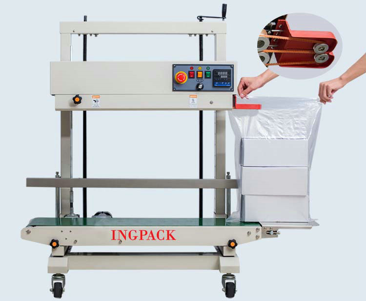 FRD-1200V立式墨轮印字封口机